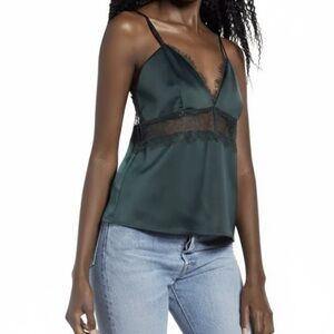 Wayf Shari Lace Inset Camisole. Size Small. NWT